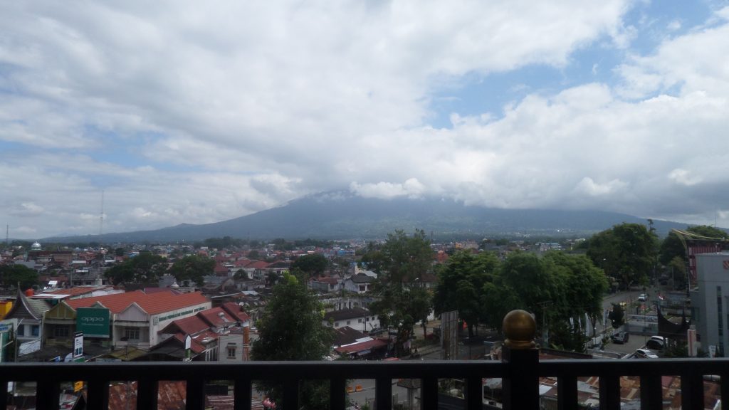 View from Jam Gadang square Bukittinggi
