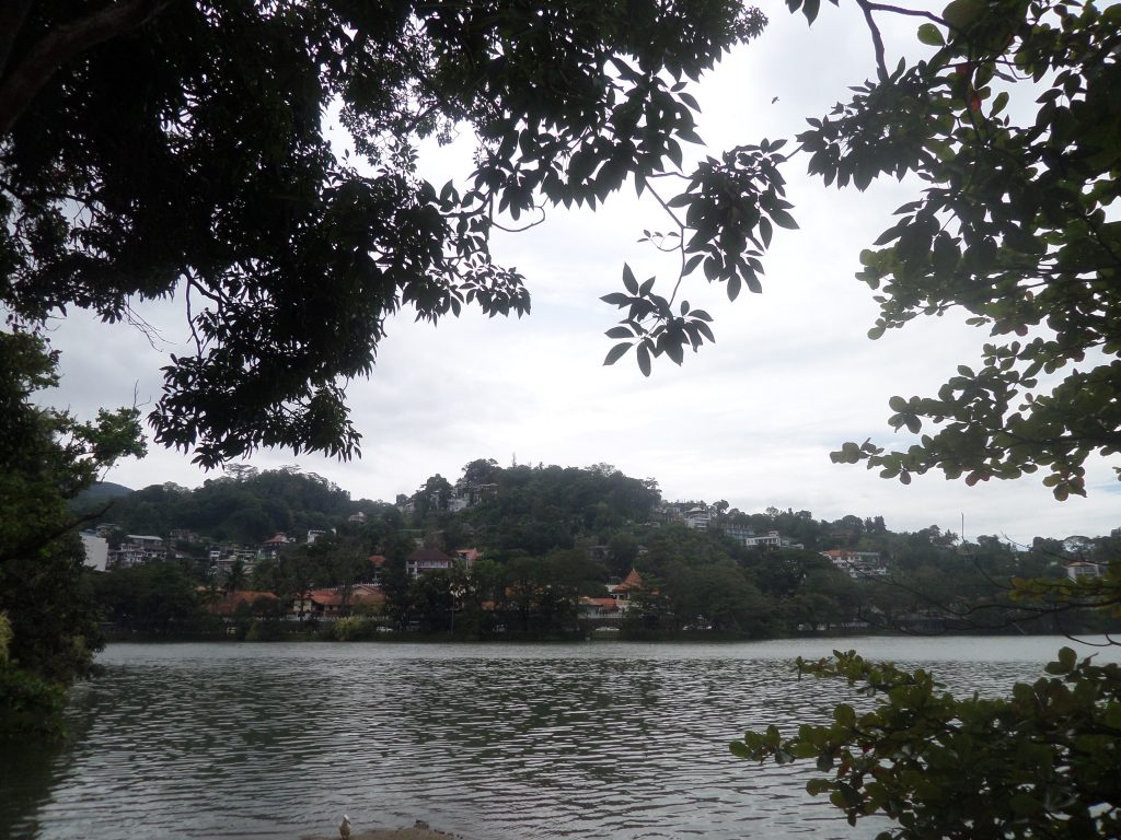 Kandy lake, Sri Lanka