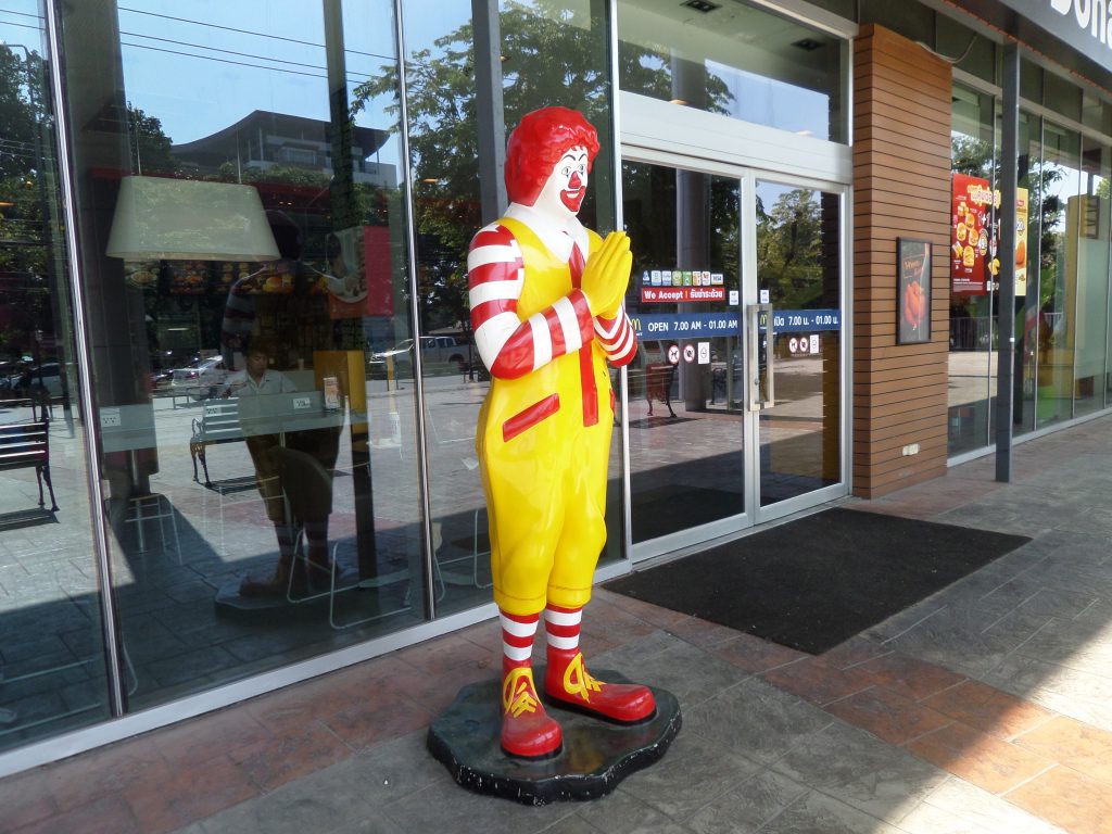 McDonalds in Chiang Mai, Thailand