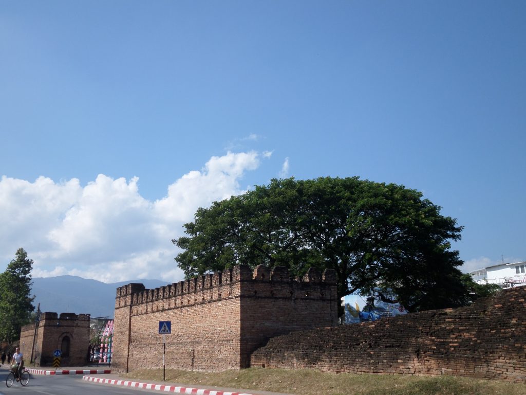 City wall, Chiang Mai