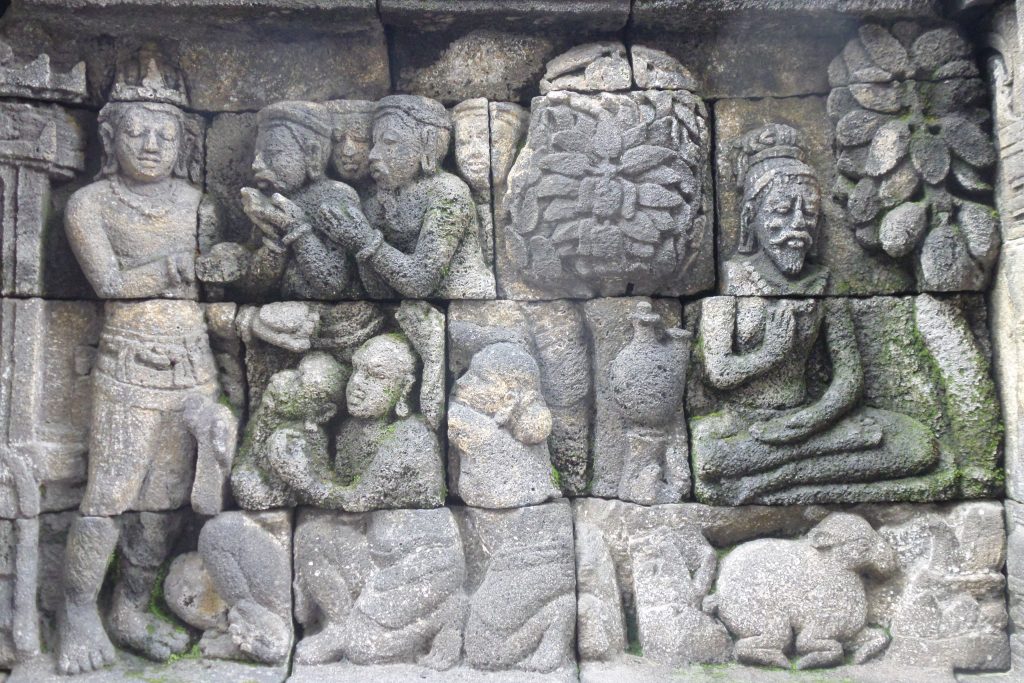 Relief in Borobudur