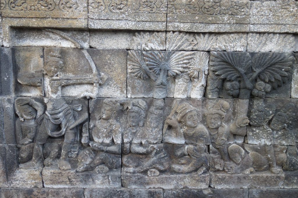 Relief in Borobudur