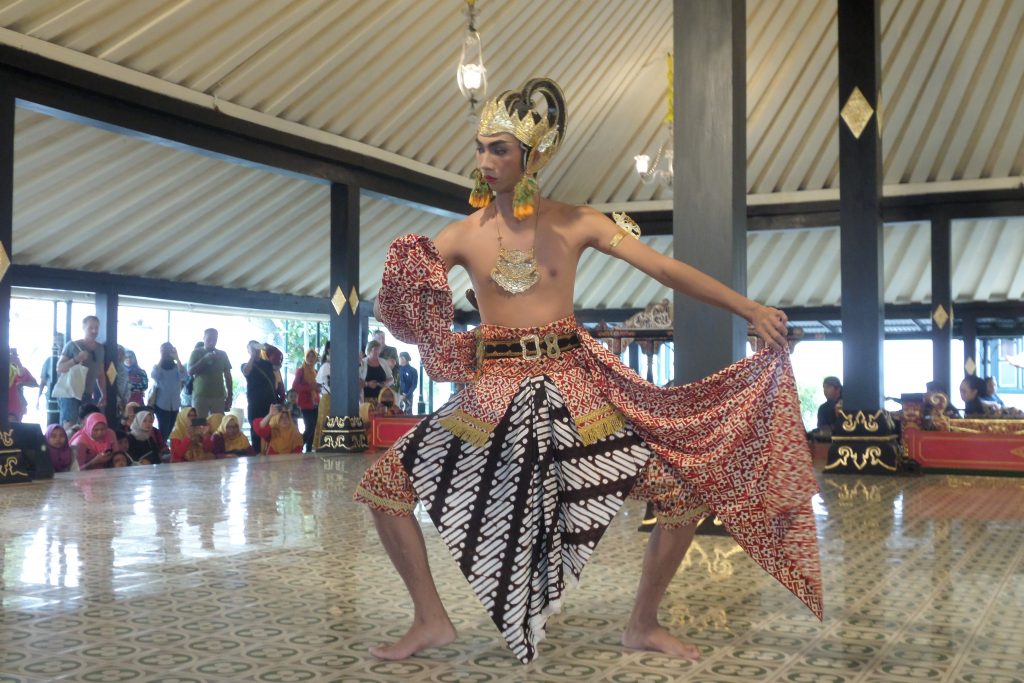 Javanese dancer, Keraton, Yogyakarta