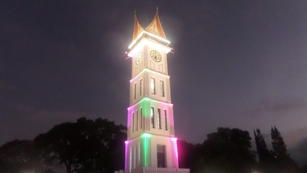 Jam Gadang at night, Bukittinggi