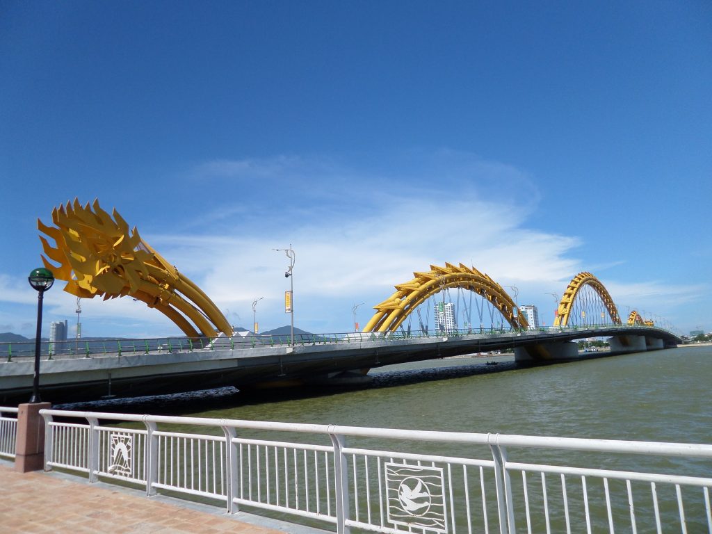 Dragon bridge Da Nang