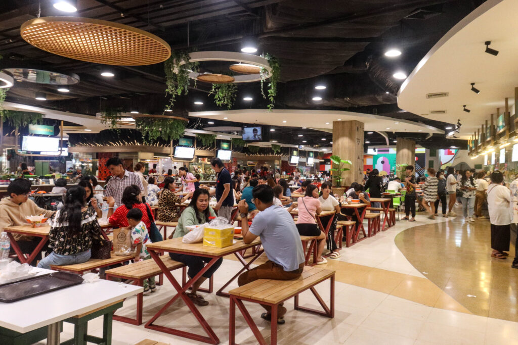 The food park at Central Udon shopping mall